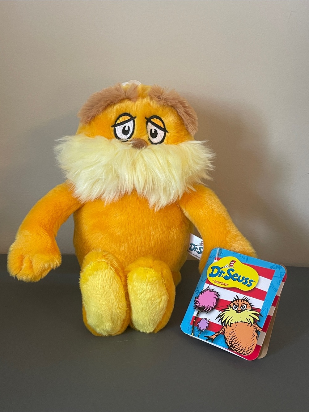 Dr. Seuss Lorax Plush Toy - Aurora - NWT